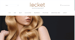 Desktop Screenshot of lockethair.com